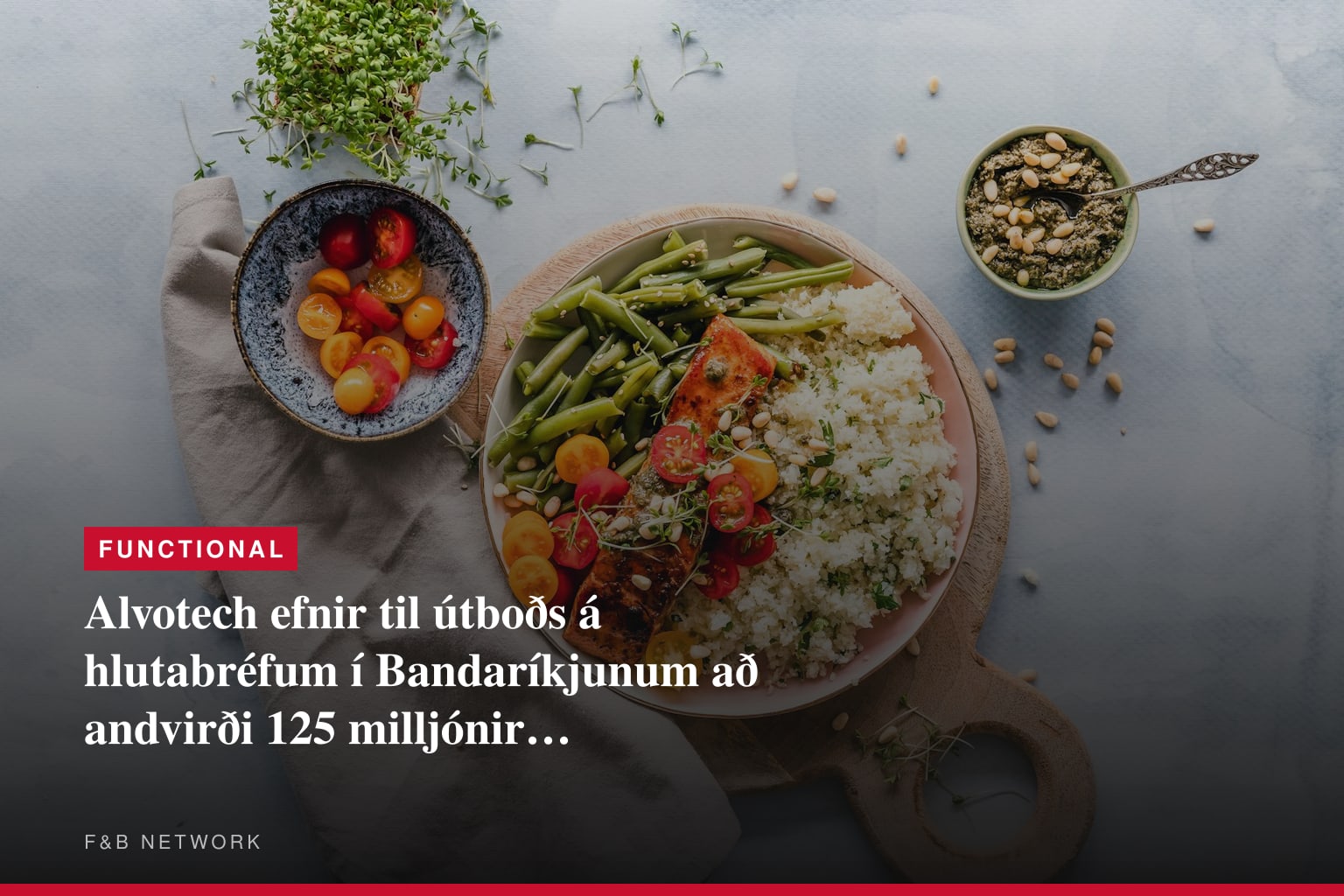 Alvotech efnir til útboðs á hlutabréfum í Bandaríkjunum að andvirði 125 milljónir dollara samhliða lokuðu útboði til fagfjárfesta á Evrópska efnahagssvæðinu