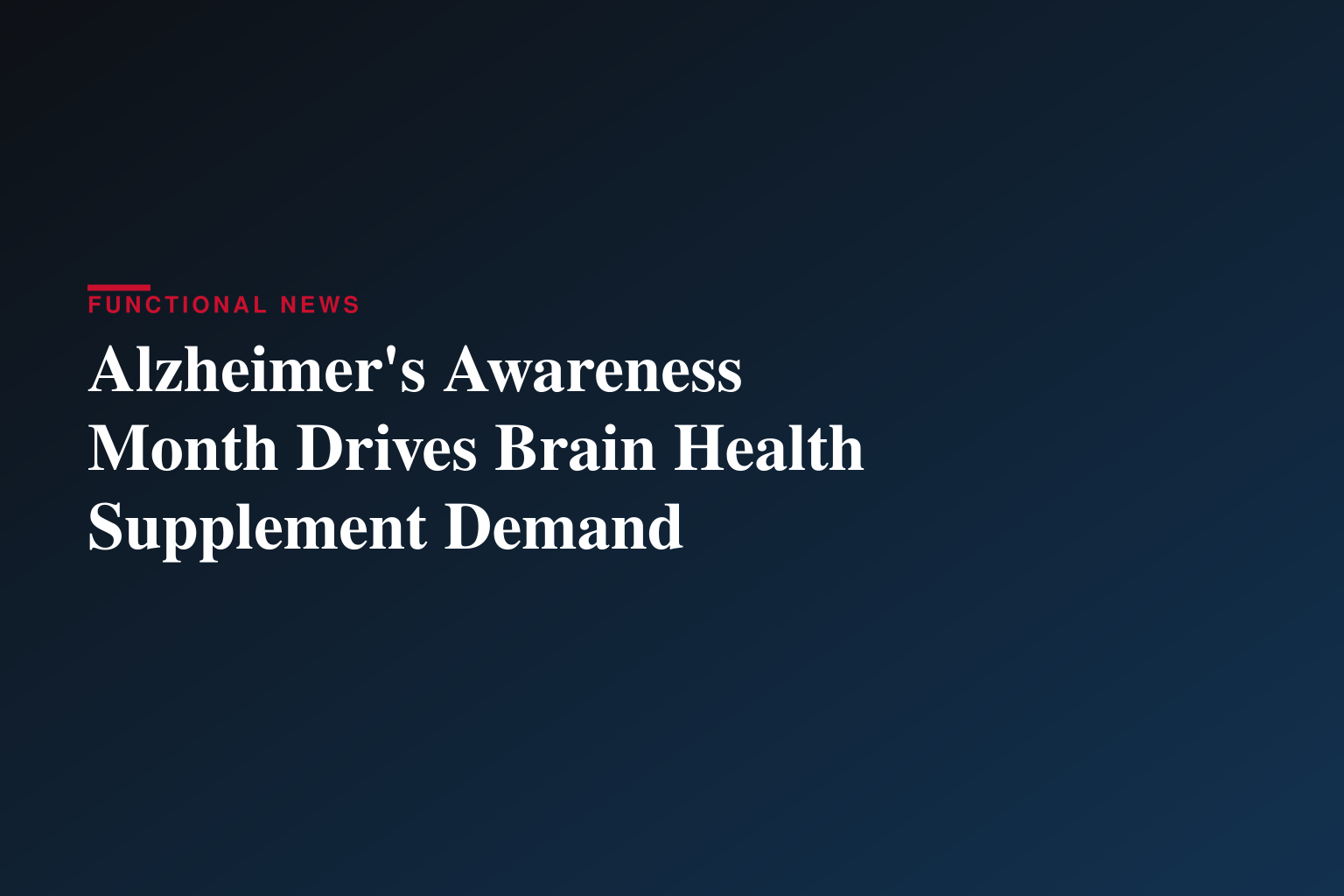 Free Brain Health Assessments Available During June
