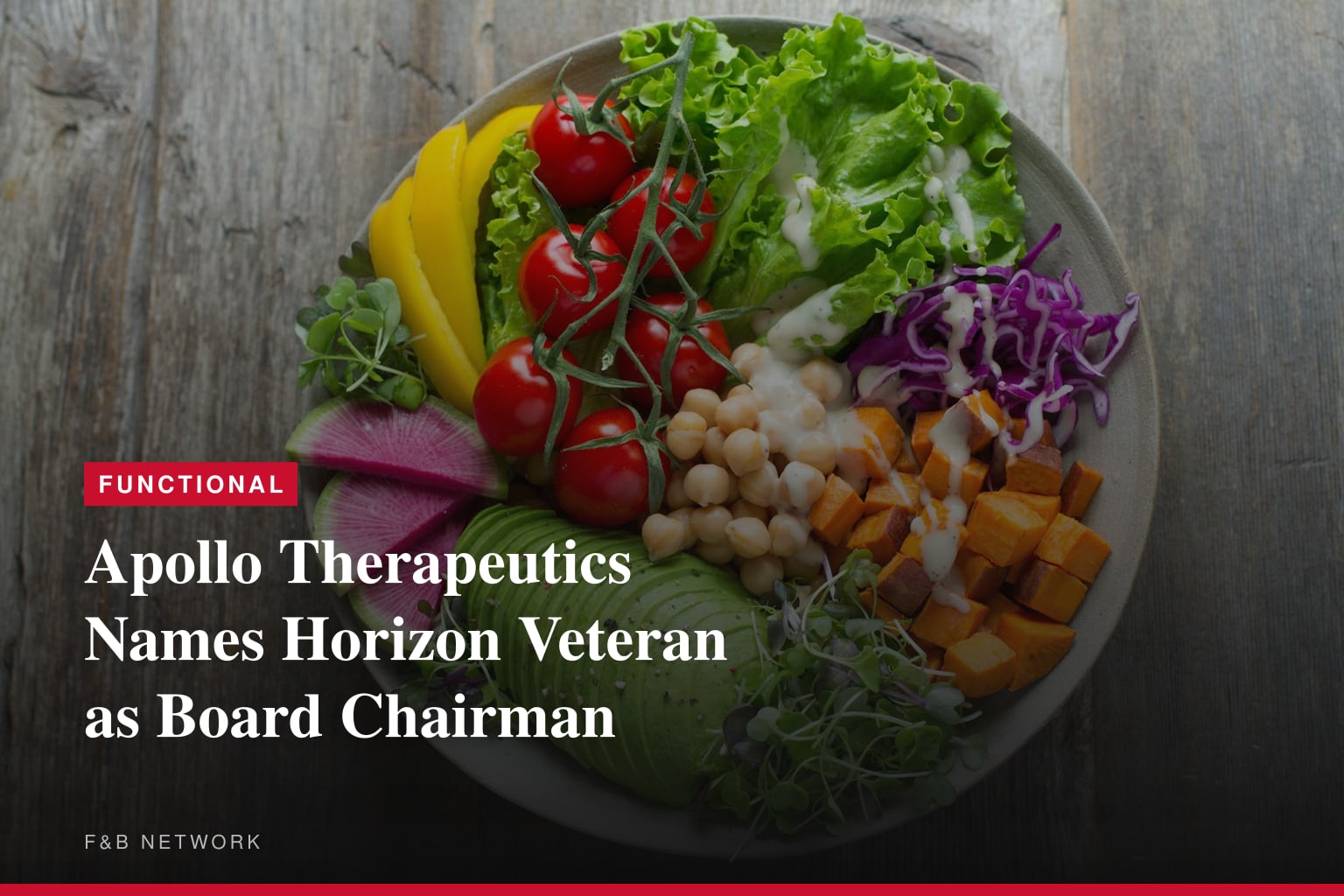 Apollo Therapeutics Appoints Timothy P. Walbert as Chairman of the Board
