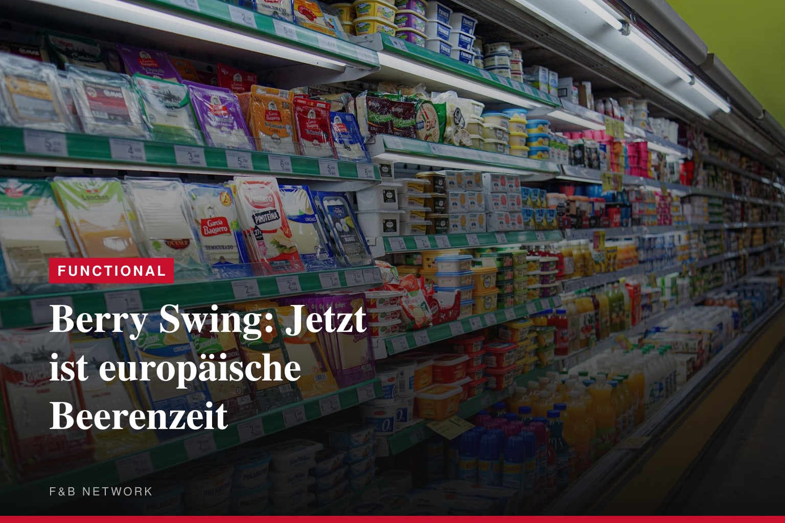 Berry Swing: Jetzt ist europäische Beerenzeit