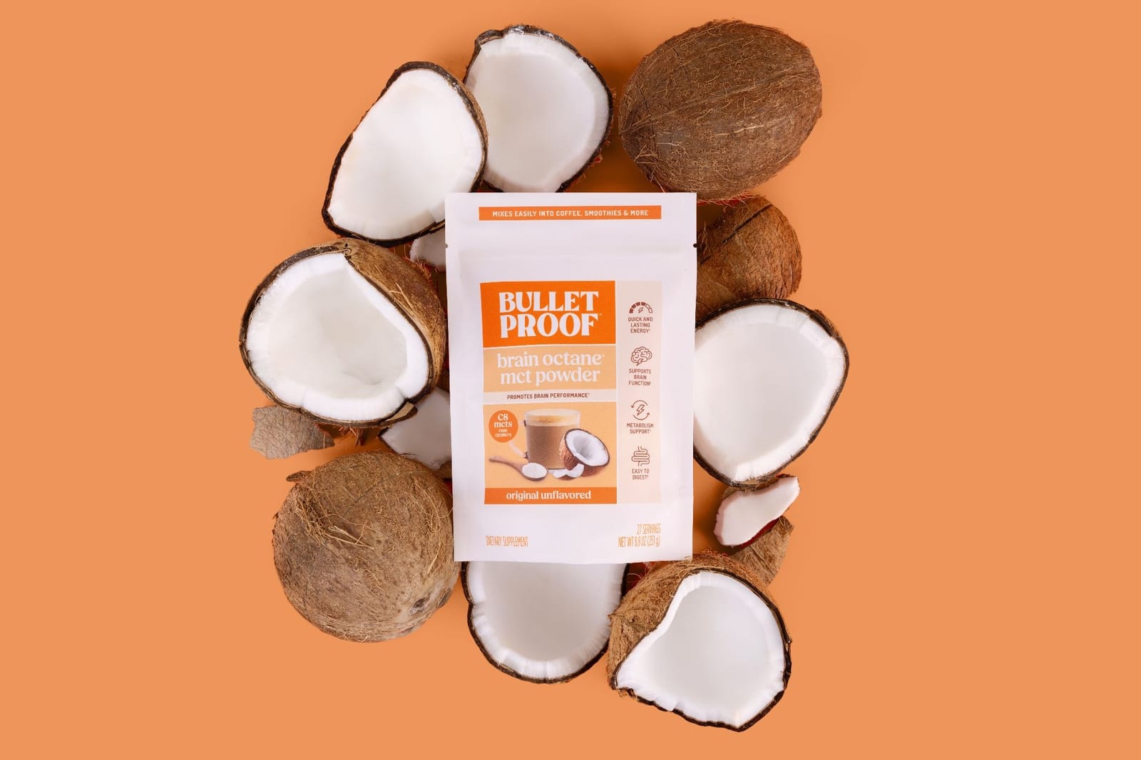 Bulletproof Launches Brain Octane C8 MCT Powder