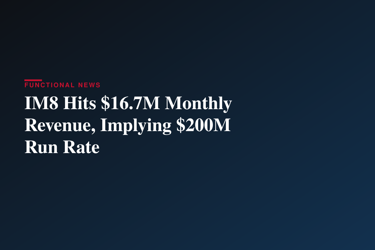 Prenetics Announces Record Q1 2026 Results with IM8 Revenue Reaching a Record ~$16.7 Million in May, Implying ~$200 Million in Annualized Recurring Revenue