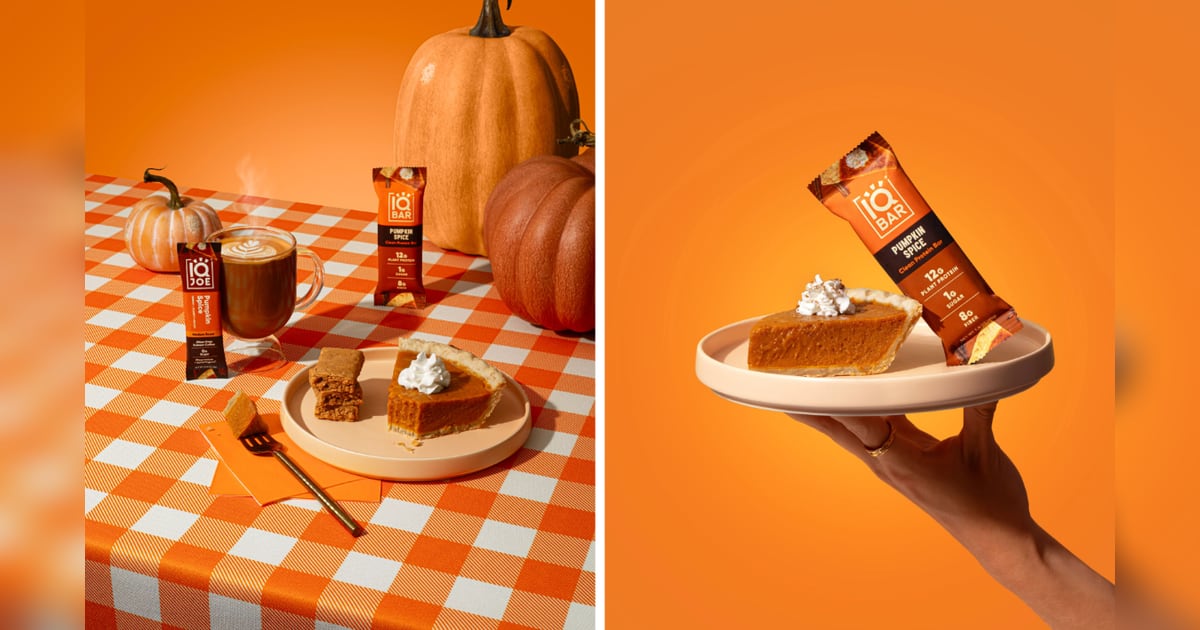 IQBAR Revives Pumpkin Spice Protein Bars and Mushroom Coffee