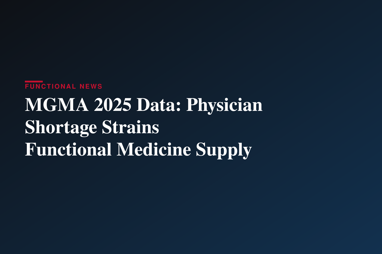 Physician Pay and Productivity Are Moving in Opposite Directions, MGMA Report Finds