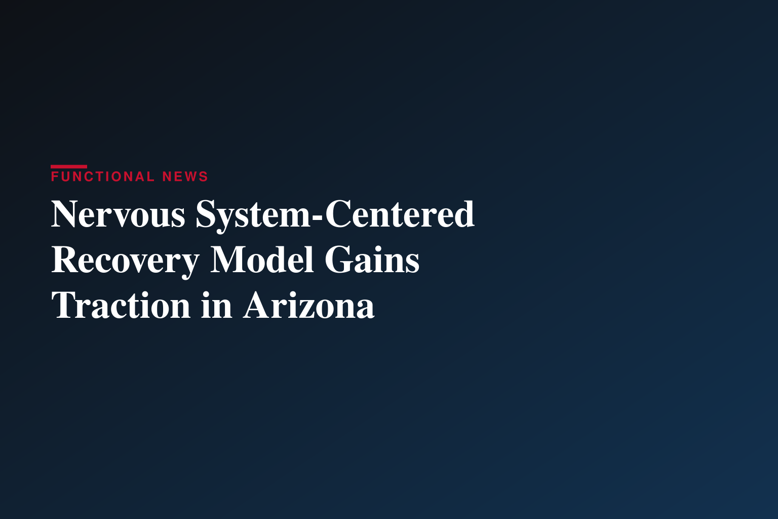 Seven Arrows Recovery Expands Public Education Efforts Around Forward-Facing, Nervous System Centred Addiction Treatment