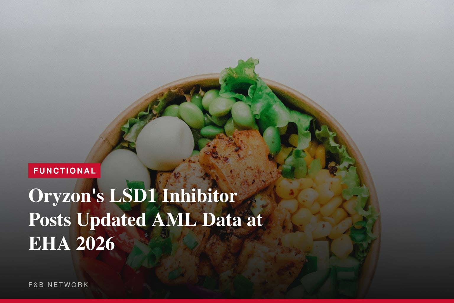 ORYZON Presents Updated Positive Clinical Data for Iadademstat in Acute Myeloid Leukemia (AML) at European Hematology Association (EHA) 2026 Annual Congress 