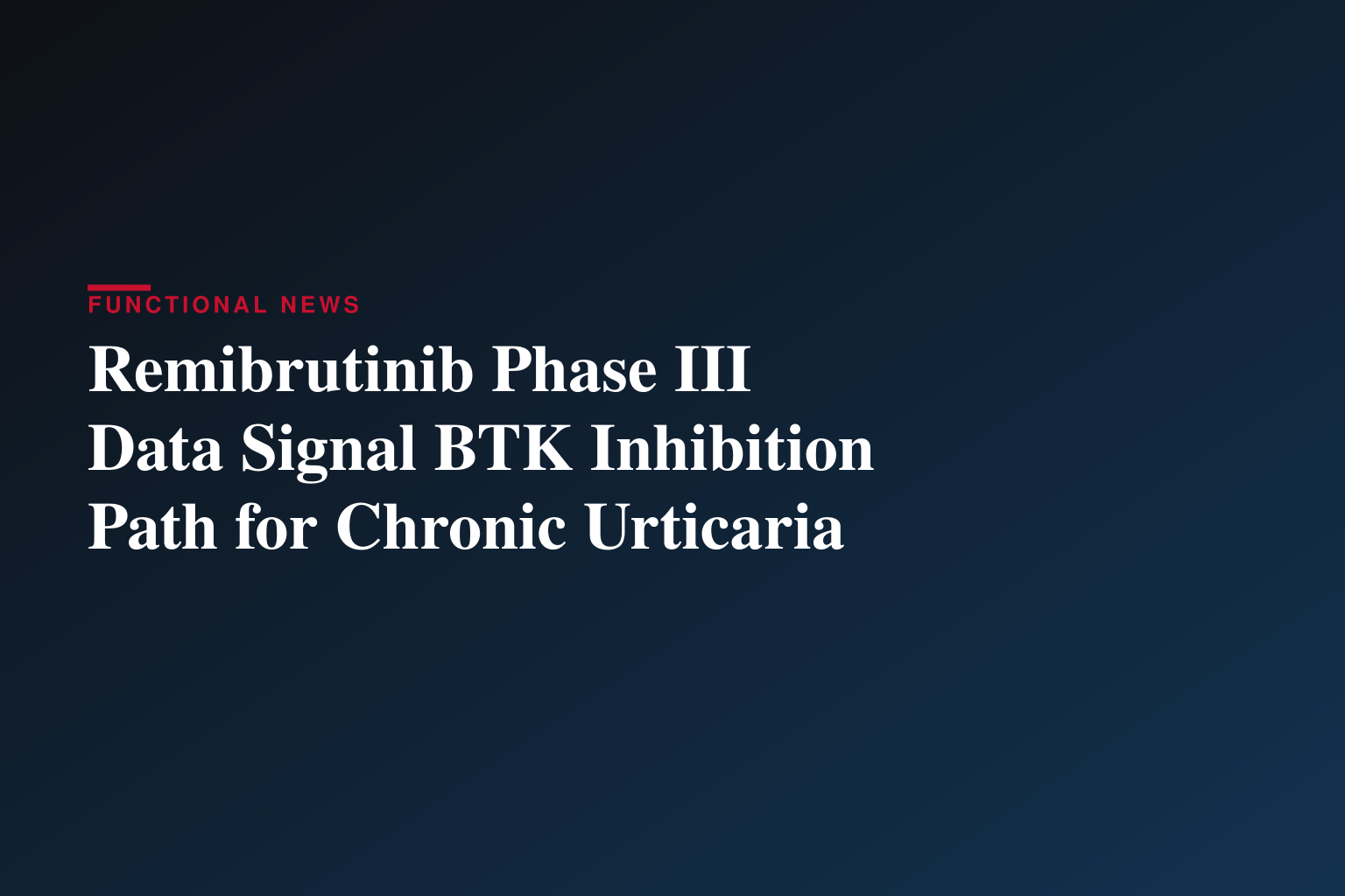 Novartis RemIND data at EAACI show Rhapsido® potential as first targeted therapy for chronic inducible urticaria (CIndU)