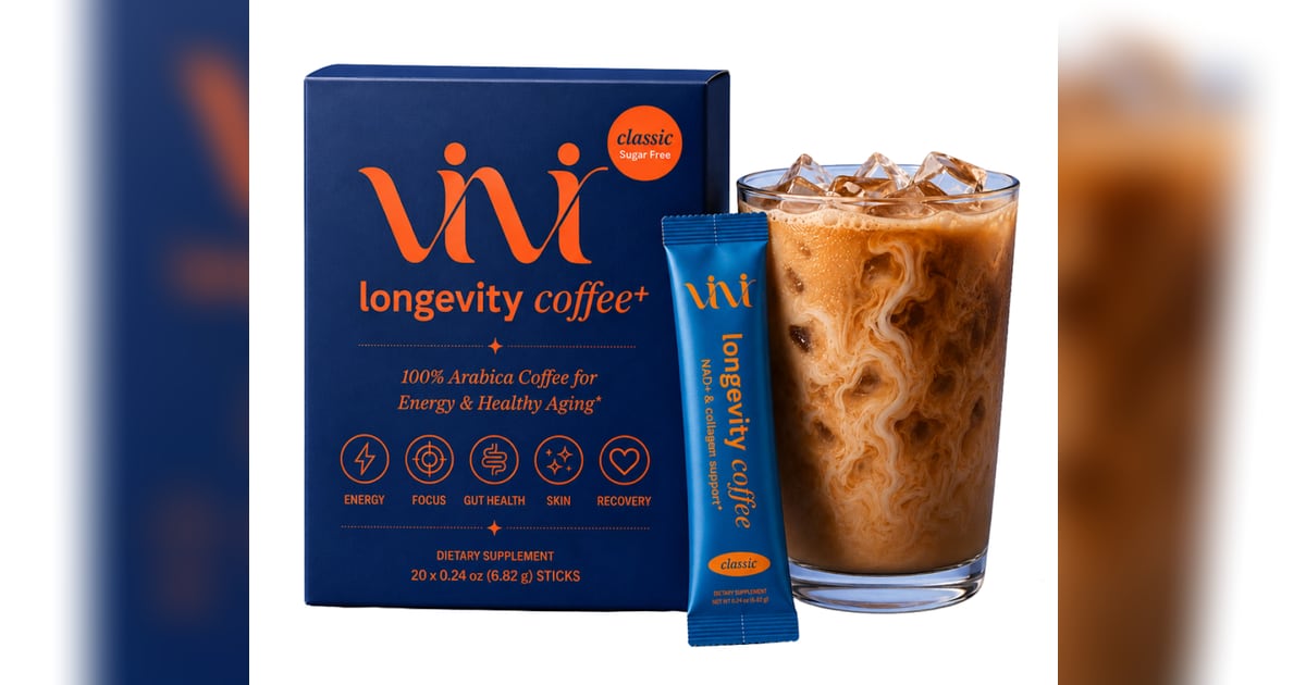 Vivi Longevity Coffee Blends Functional Ingredients Into Instant Format
